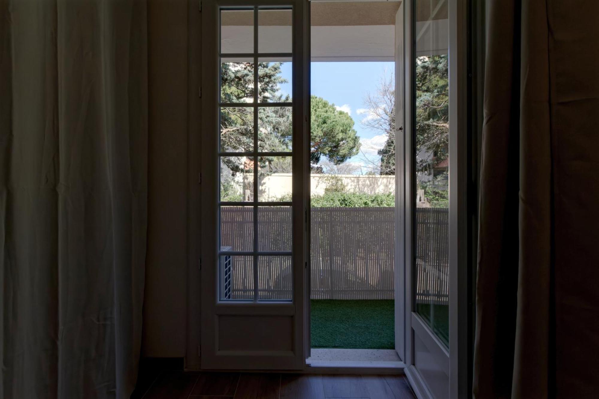 016- T2 Tropisme, Appart 1 Chambre,Clim,Wifi,Parking Montpellier Kültér fotó